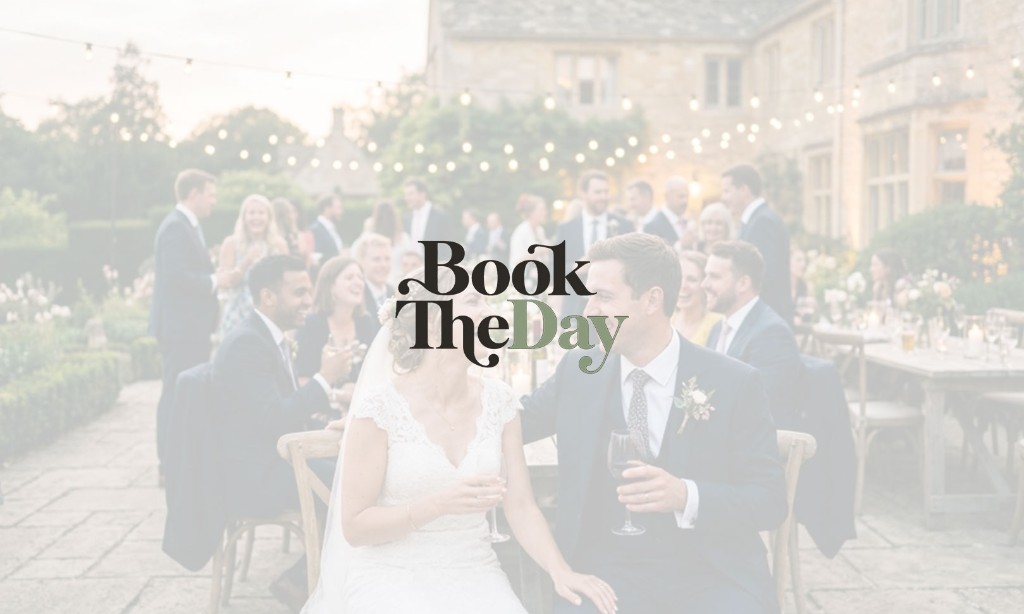 Wedding celebration for the BookTheDay event platform